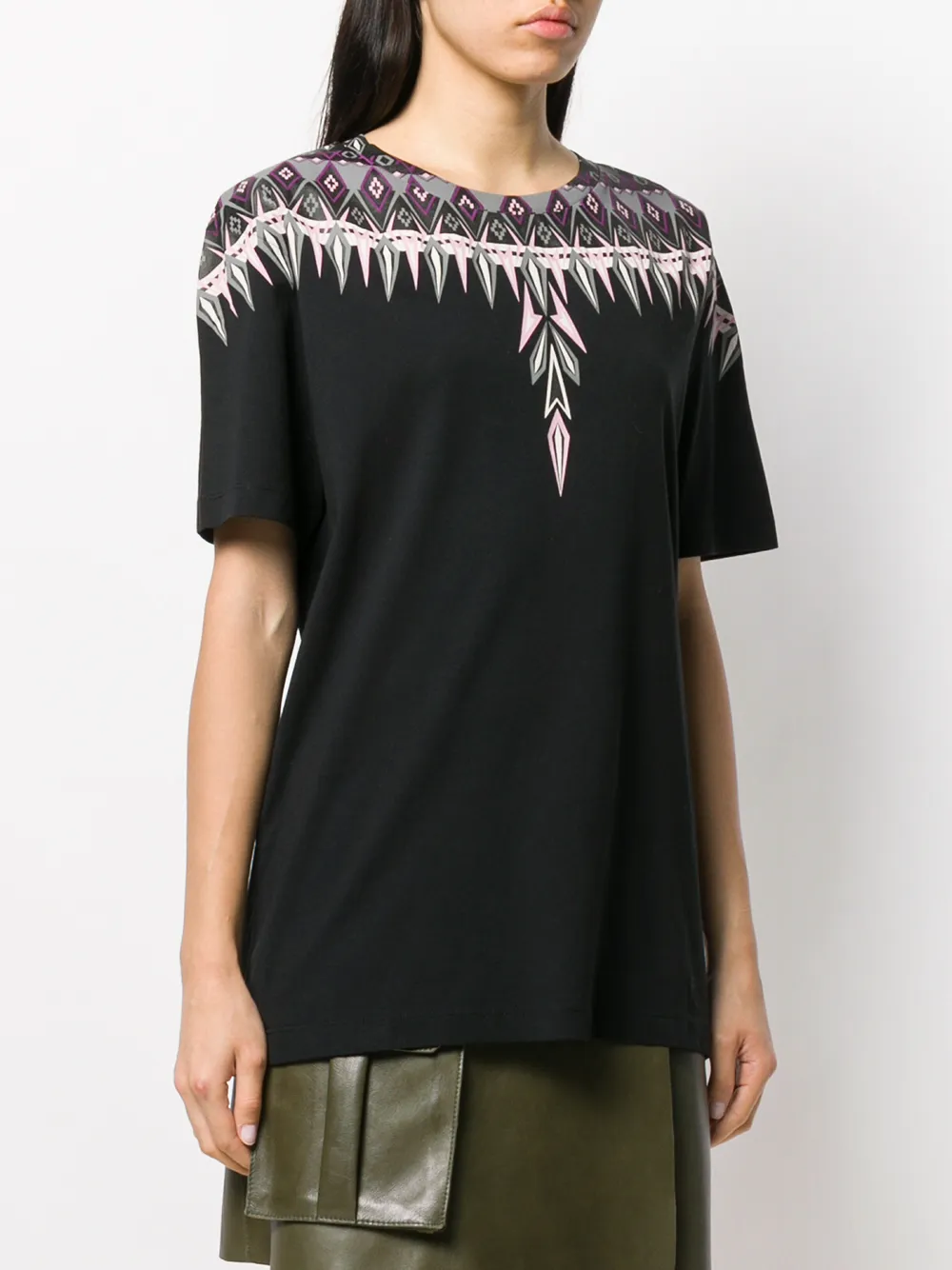 COUNTY OF MILAN T-shirt met korte mouwen Zwart