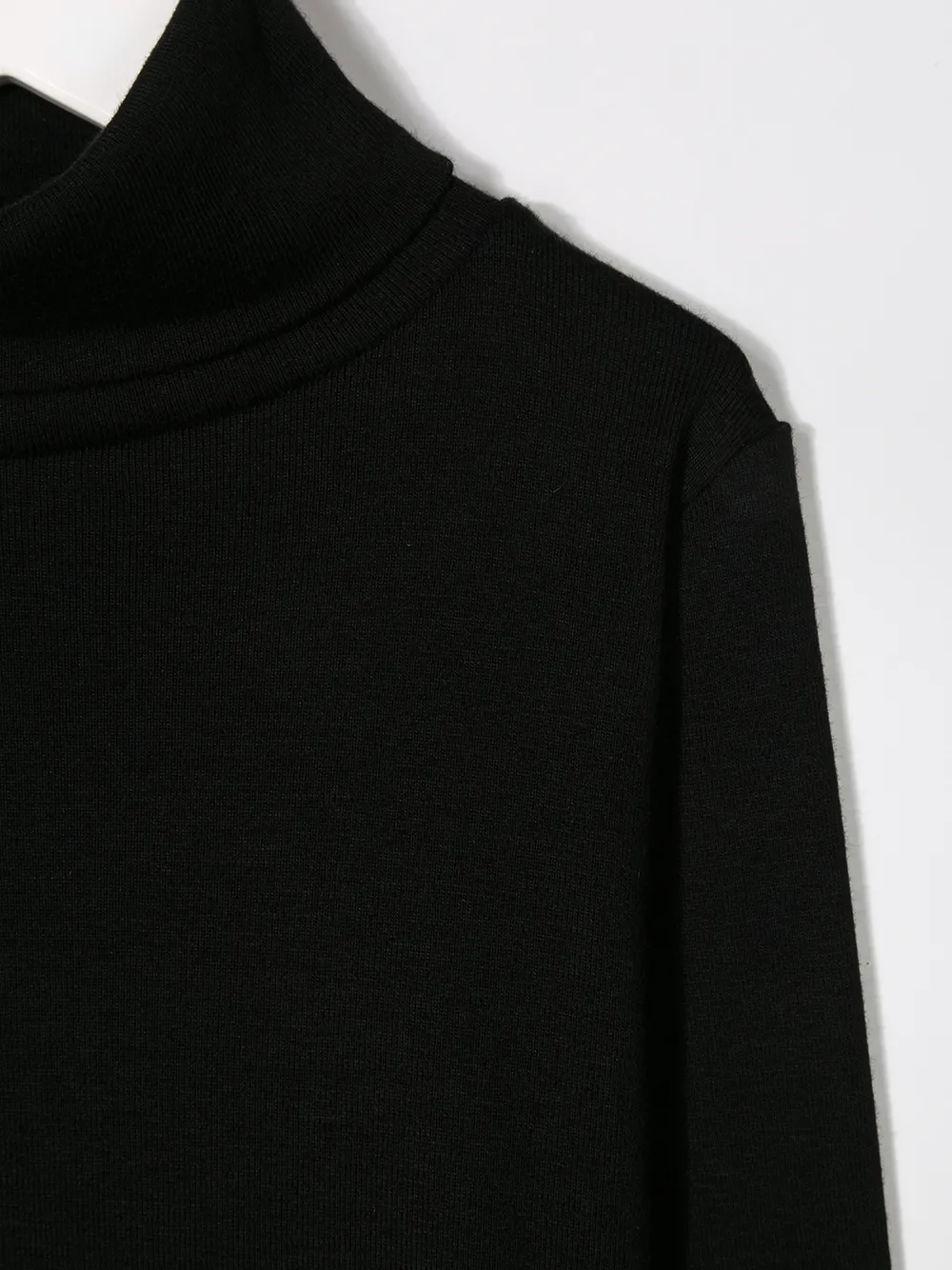  Bonpoint Klassischer Rollkragenpullover   Schwarz 