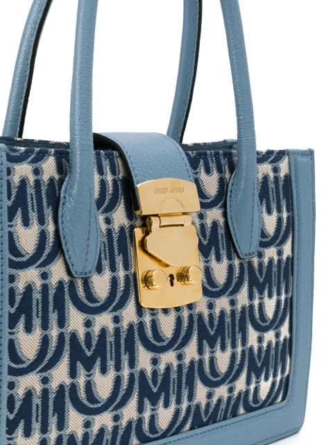 miu miu jacquard bag