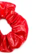 Manokhi patent hair scrunchie