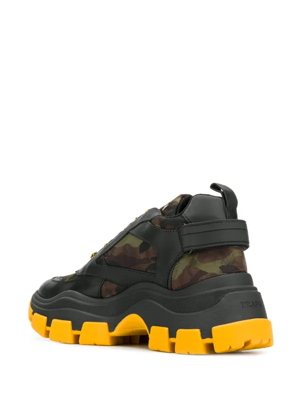 prada pegasus sneakers black