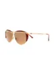 الصورة 2 من Valentino Pre-Owned نظارة شمسية كلاسيكية بعدسات ملونة