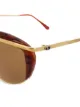Valentino Pre-Owned نظارة شمسية كلاسيكية بعدسات ملونة