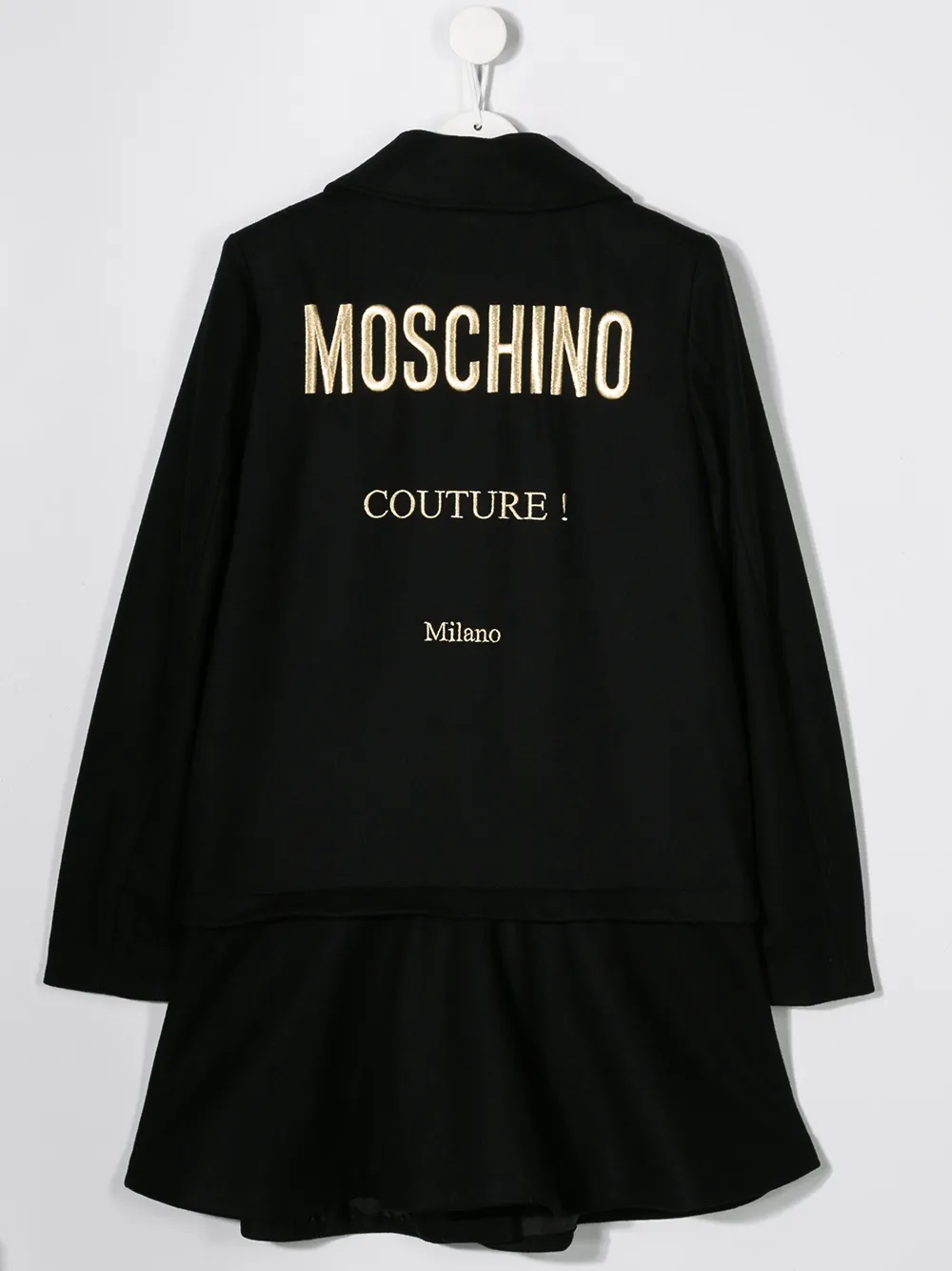 фото Moschino kids пальто а-силуэта