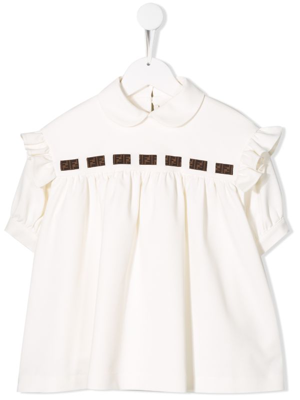 fendi white blouse