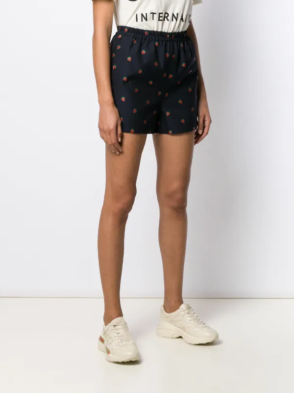 gucci strawberry shorts