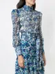 Adriana Degreas Blusa de seda estampada