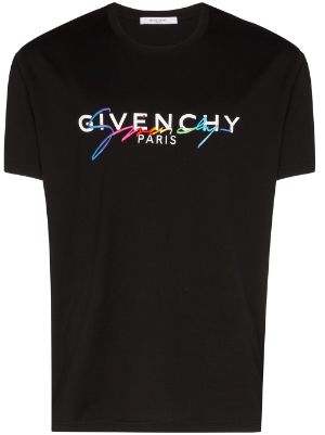 givenchy double logo t shirt