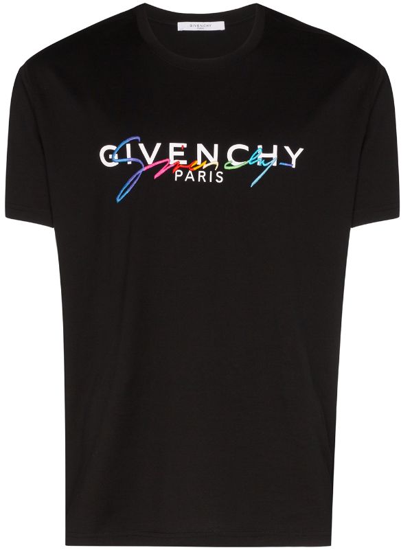 Givenchy Embroidered Logo T-shirt 