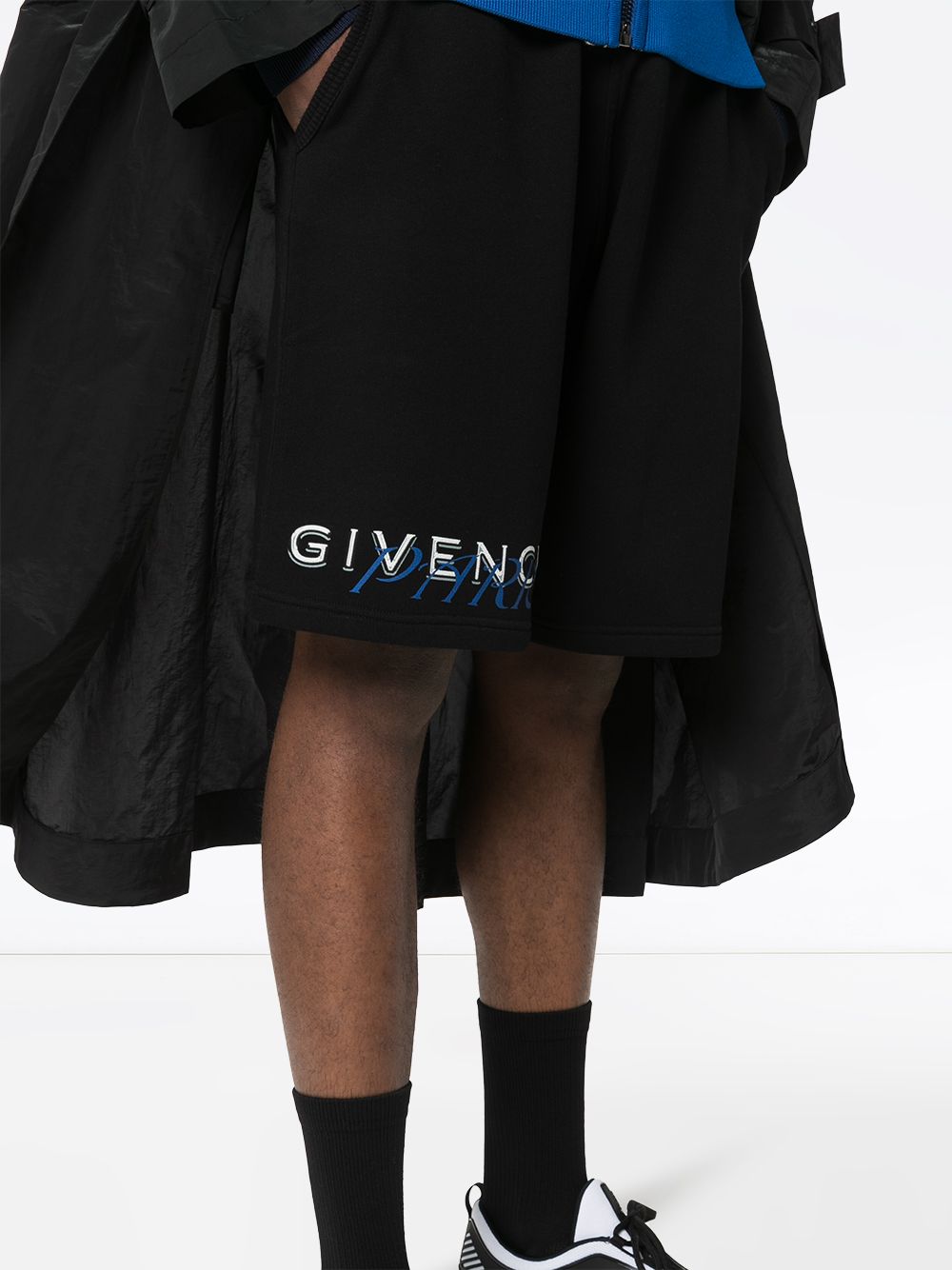 фото Givenchy спортивные шорты с принтом