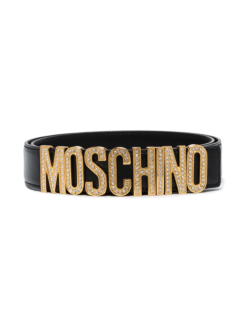 moschino letter belt
