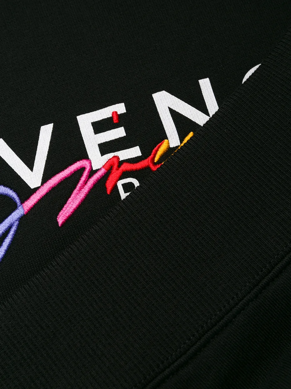 Givenchy x Josh Smith logo-embroidered Hoodie - Farfetch