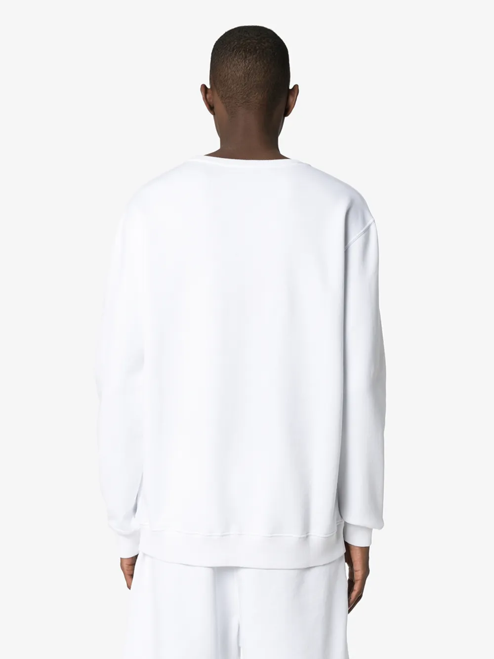 GIVENCHY RAINBOW LOGO COTTON SWEATER,BMJ03C30AF14281187