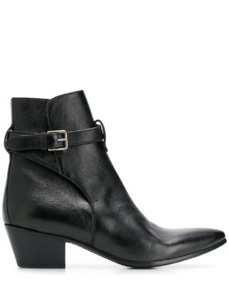 saint laurent west jodhpur boots