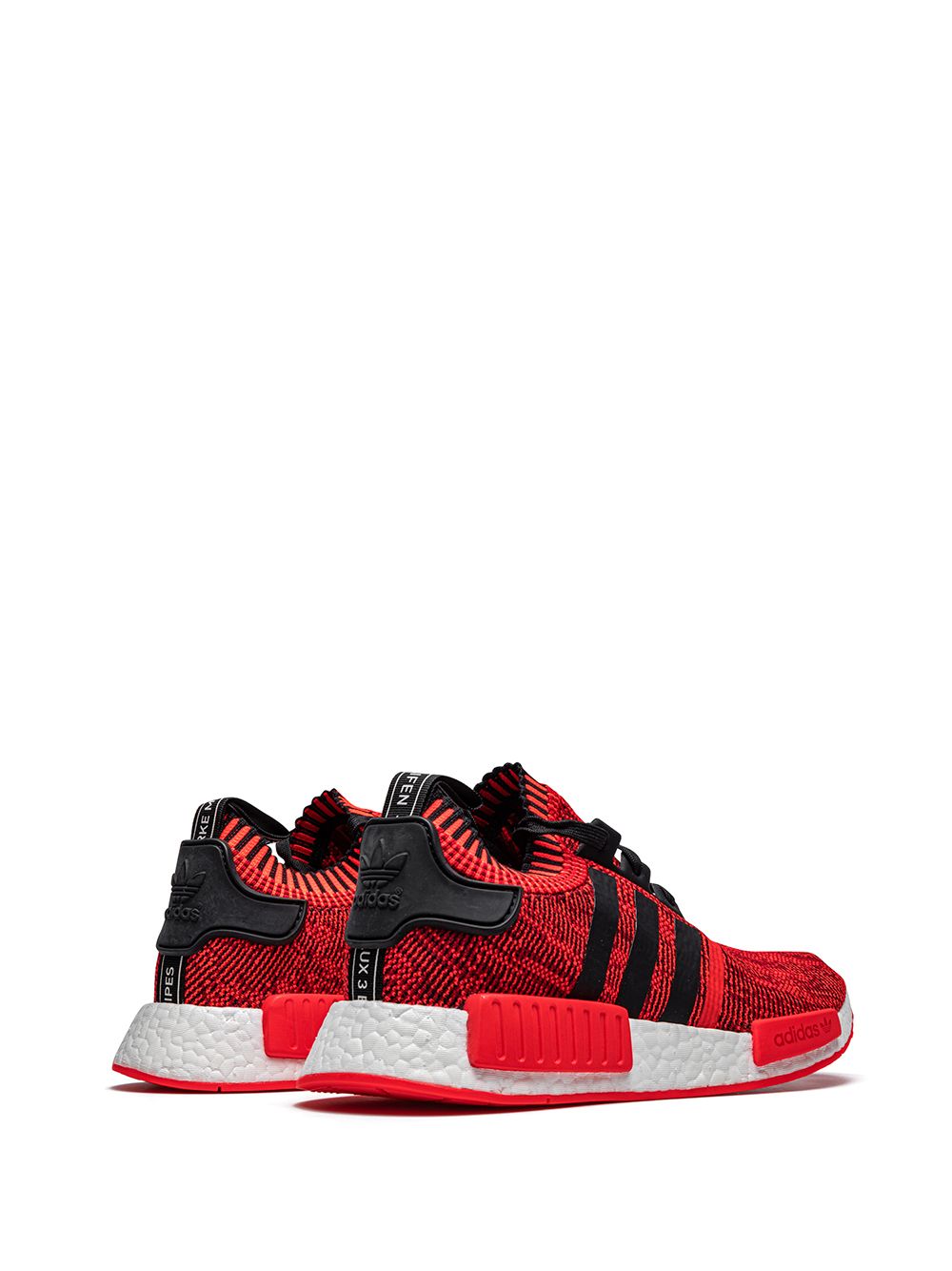 Shop Adidas Originals Nmd_r1 Primeknit "a.i. Camo Pack" Sneakers In Red