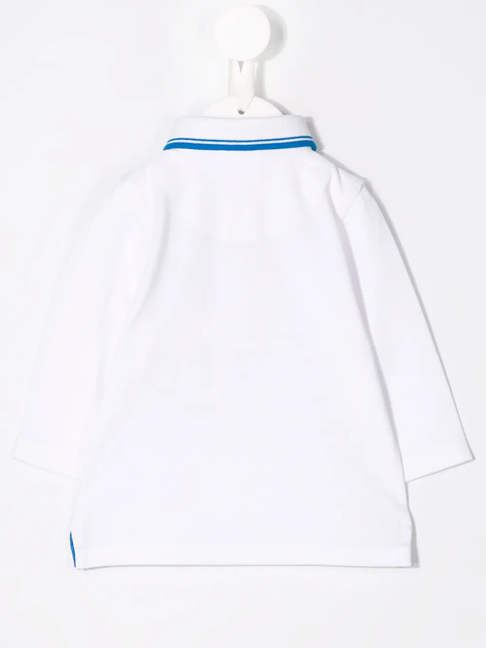 фото Boss kidswear рубашка-поло с вышитым логотипом