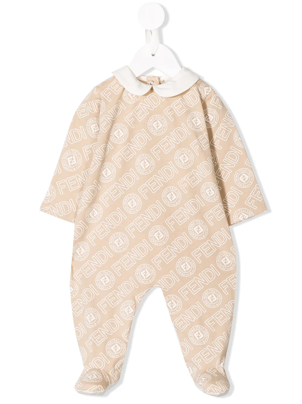 Fendi Kids пижама с логотипом Fendi Kids пижама с логотипом