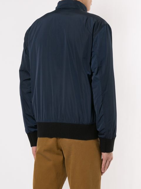 patta bomber jacket blue