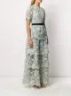 Self-Portrait layered lace maxi dress