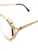 Valentino Pre-Owned نظارة كلاسيكية كبيرة