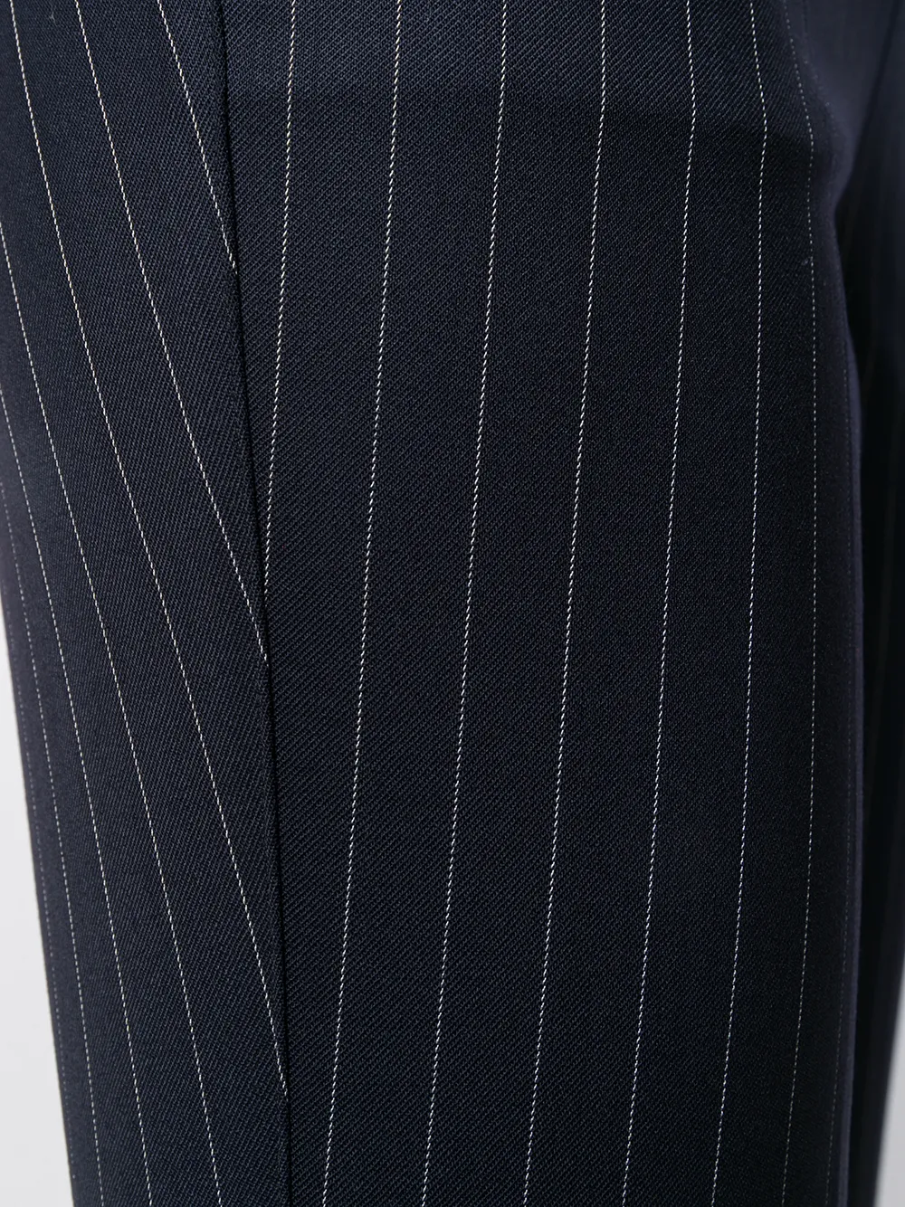 P.A.R.O.S.H. Broek met krijtstrepen Blauw