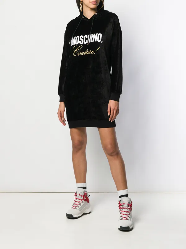 moschino hoodie dress