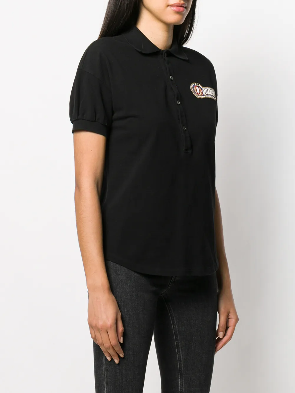  Dsquared2 Logo Polo Shirt - Black 