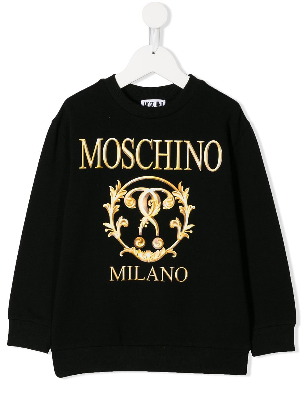 фото Moschino kids толстовка с логотипом