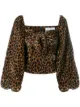 Image 1 of The Attico leopard print blouse
