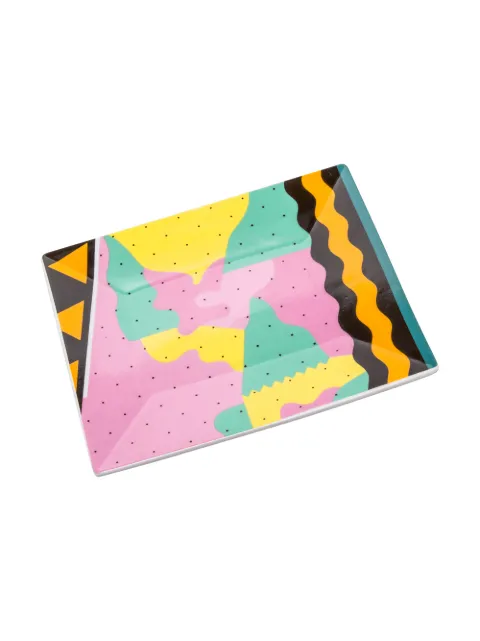 Supreme plato con estampado abstracto