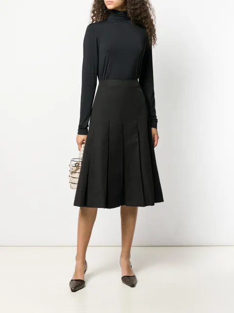 SIMONE ROCHA PLEATED SKIRT