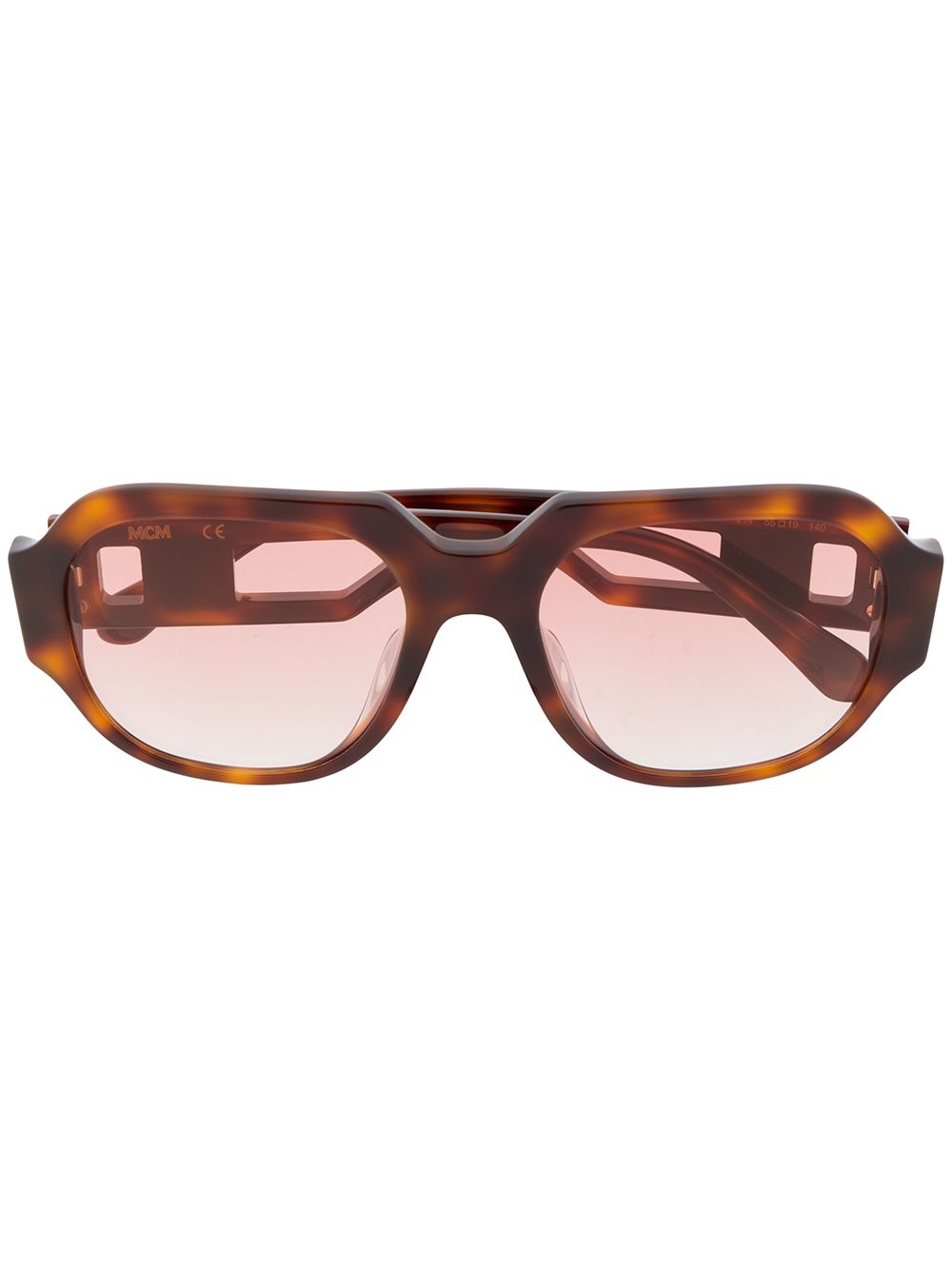 фото Mcm солнцезащитные очки черепаховой расцветки