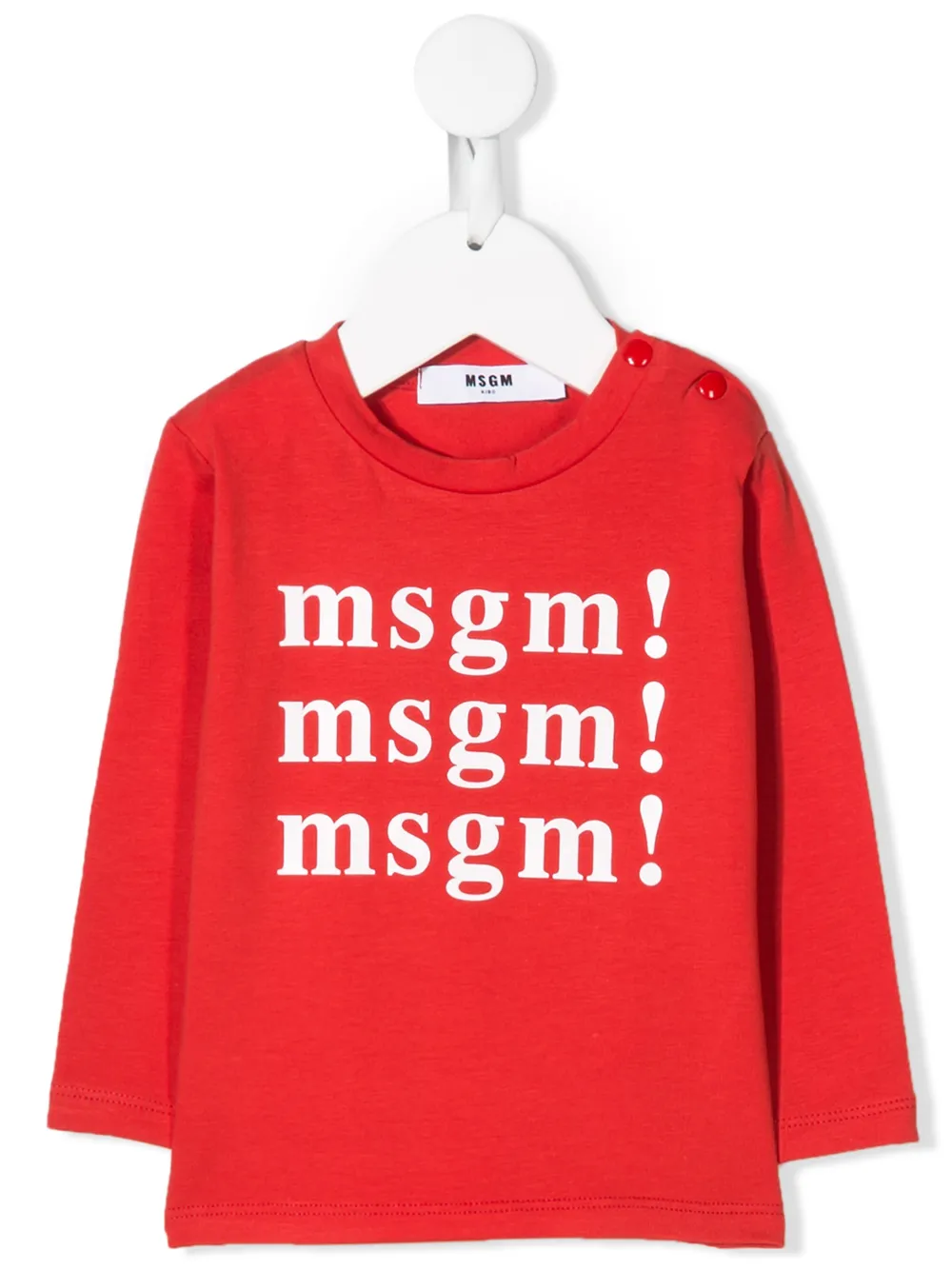 Msgm Kids футболка с логотипом Msgm Kids футболка с логотипом