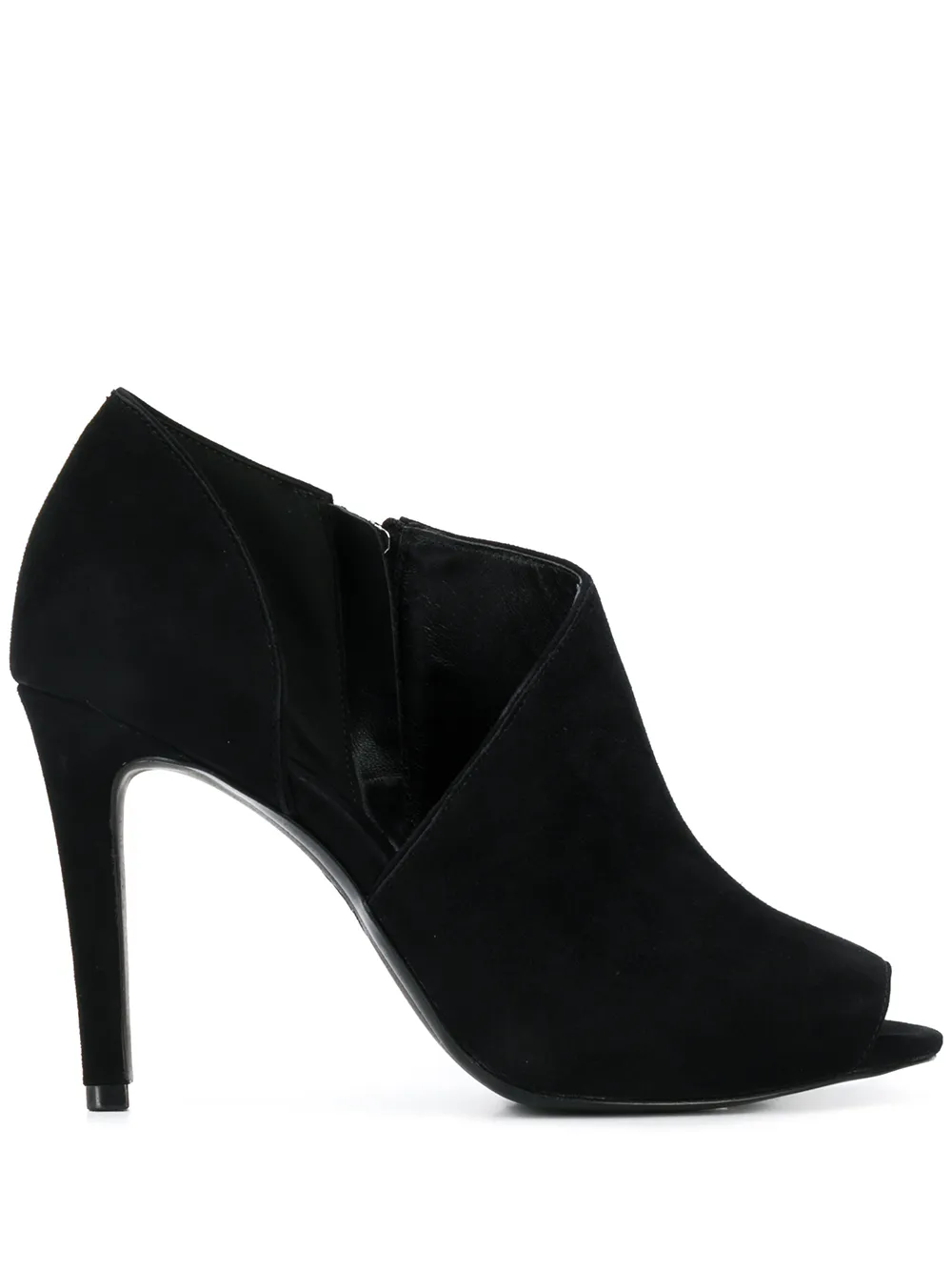 michael kors peep toe boots