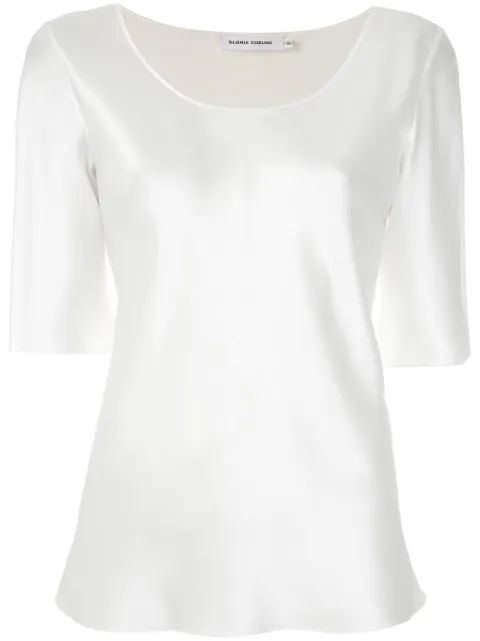 Gloria Coelho blusa de seda