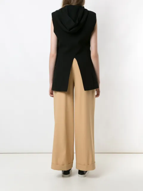 GLORIA COELHO SLEEVELESS BLAZER
