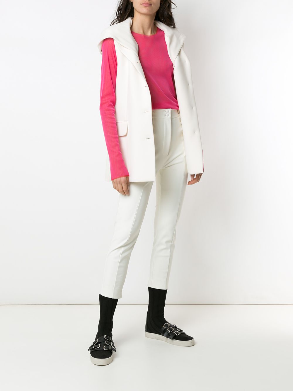 фото Gloria Coelho hooded vest