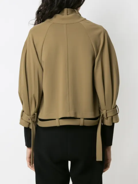 GLORIA COELHO RAGLAN SLEEVES COAT
