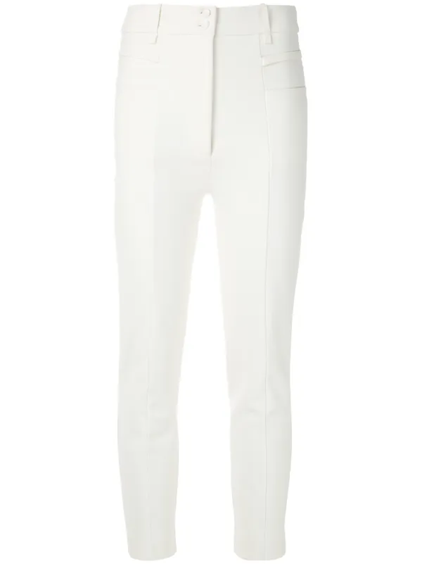 Gloria Coelho Skinny Cropped Trousers - Farfetch