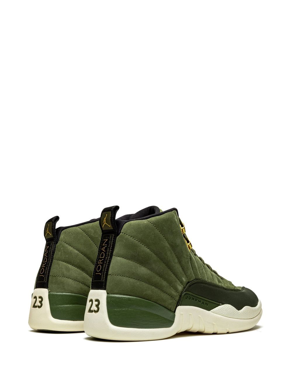 Green air jordan 12 best sale