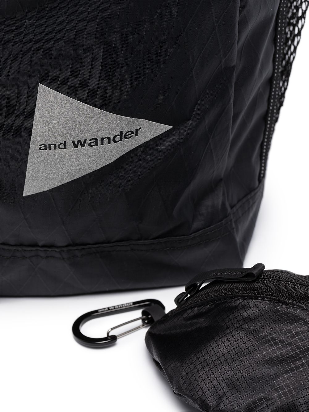 фото And wander black 25l 3-way tote bag