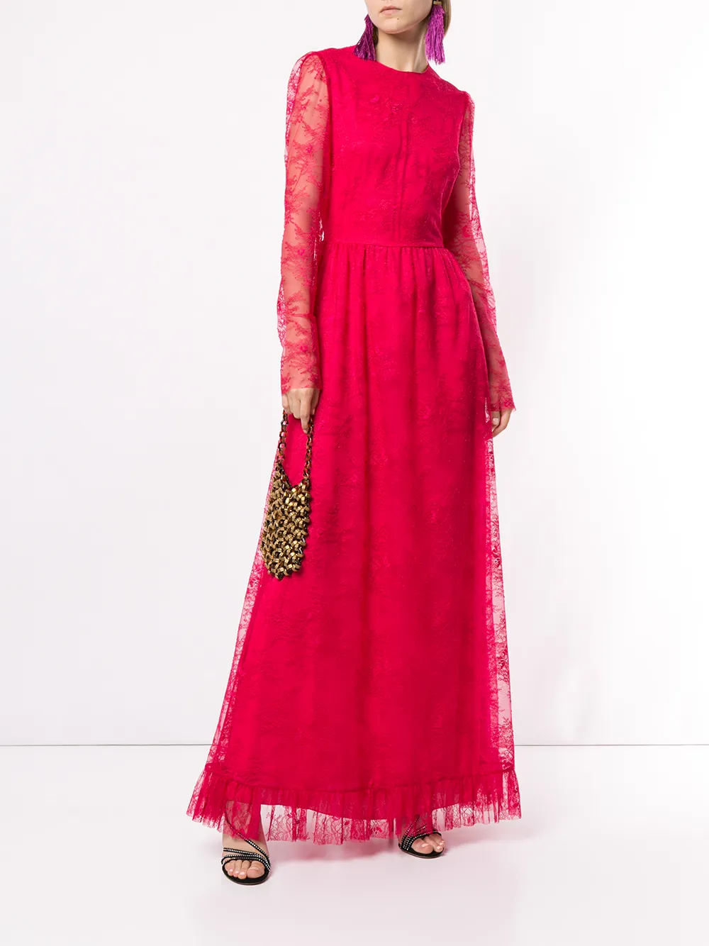 Philosophy Di Lorenzo Serafini Avondjurk van kant - Rood