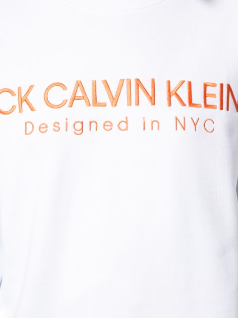CK Calvin Klein Contrast Logo Sweatshirt - Farfetch
