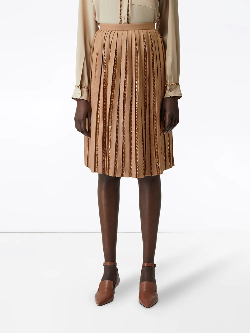 Burberry Rok van wol blend Beige
