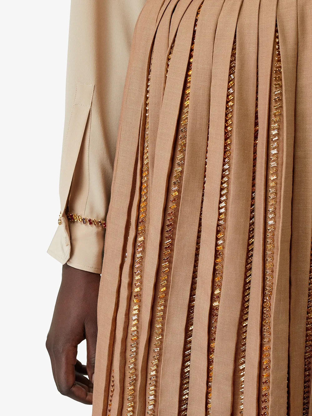 Burberry Rok van wol blend Beige