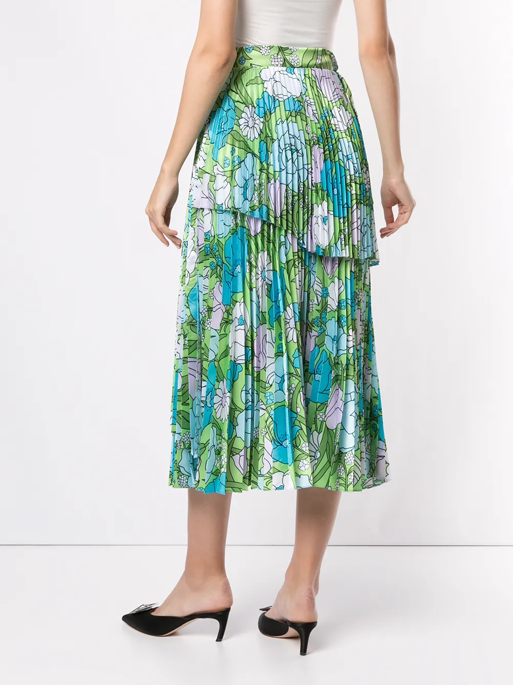 Richard Quinn Plooirok Blauw