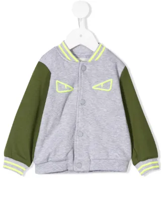 fendi jacket eyes on back