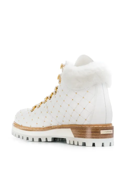 Le Silla St. Moritz Trekking Boots In White