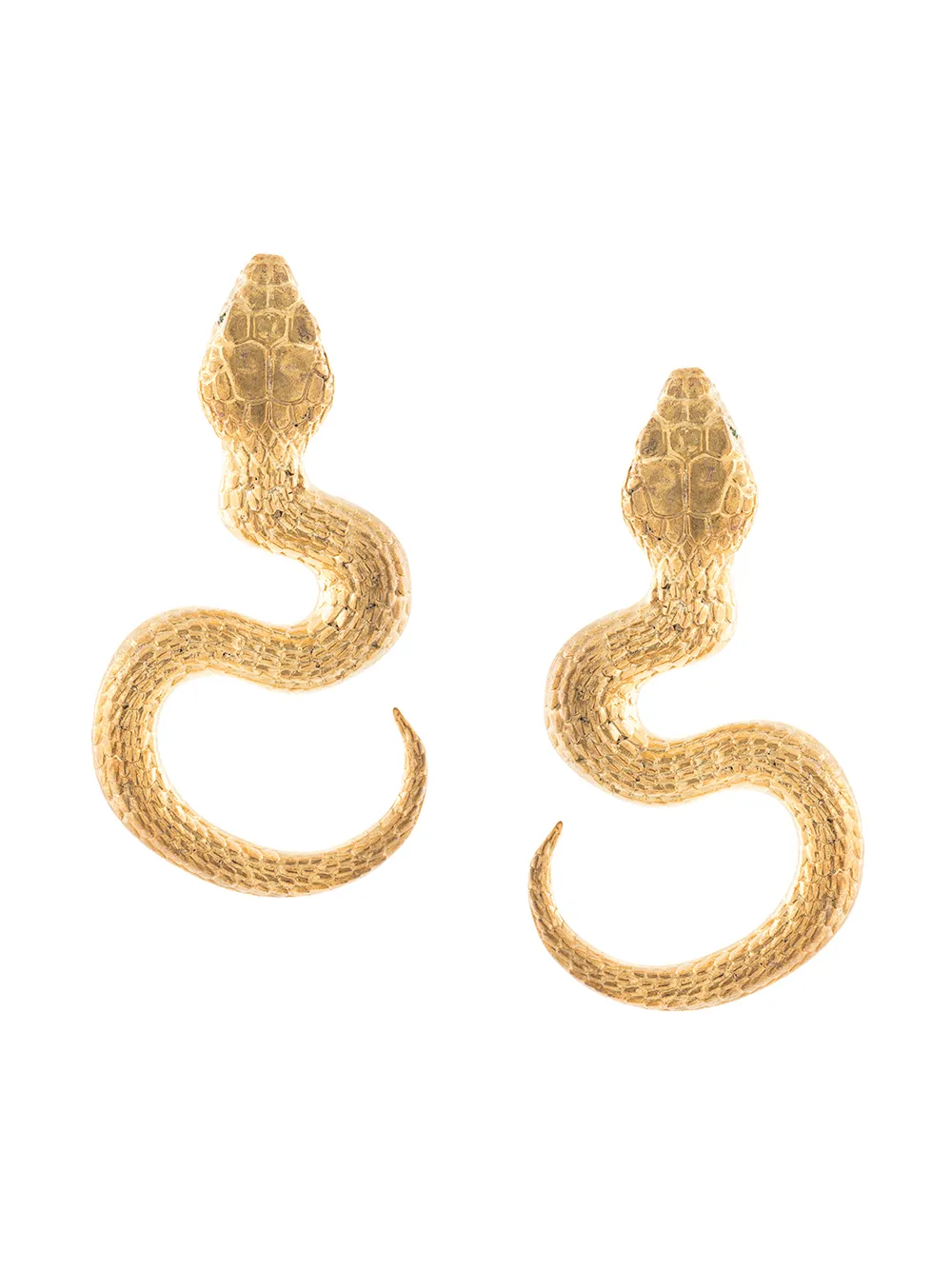 

Natia X Lako Big Snake earrings - Gold