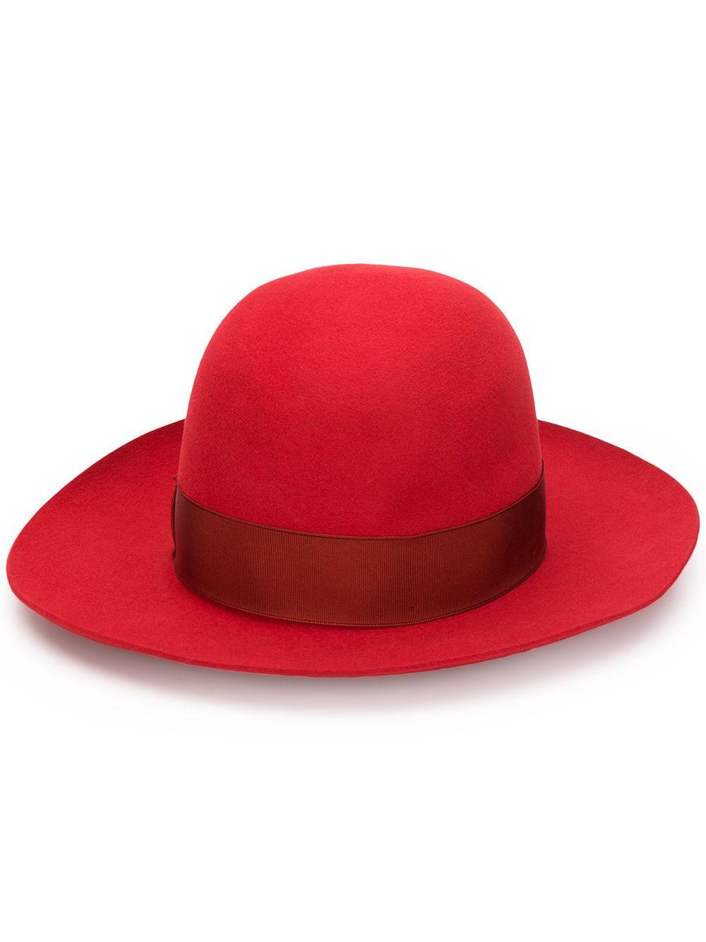 фото Borsalino шляпа-федора с лентой